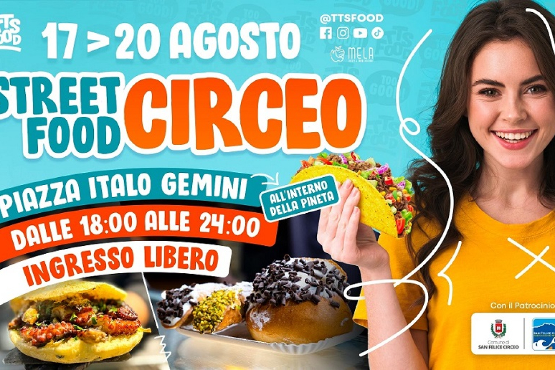 Circeo Street Food  17 – 20 Agosto