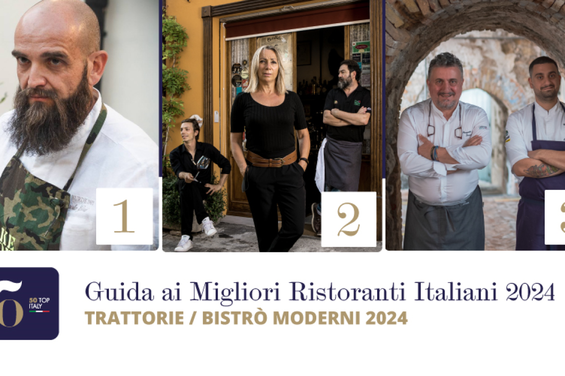 50 Top Italy 2024: Da Burde è la Migliore Trattoria in Italia