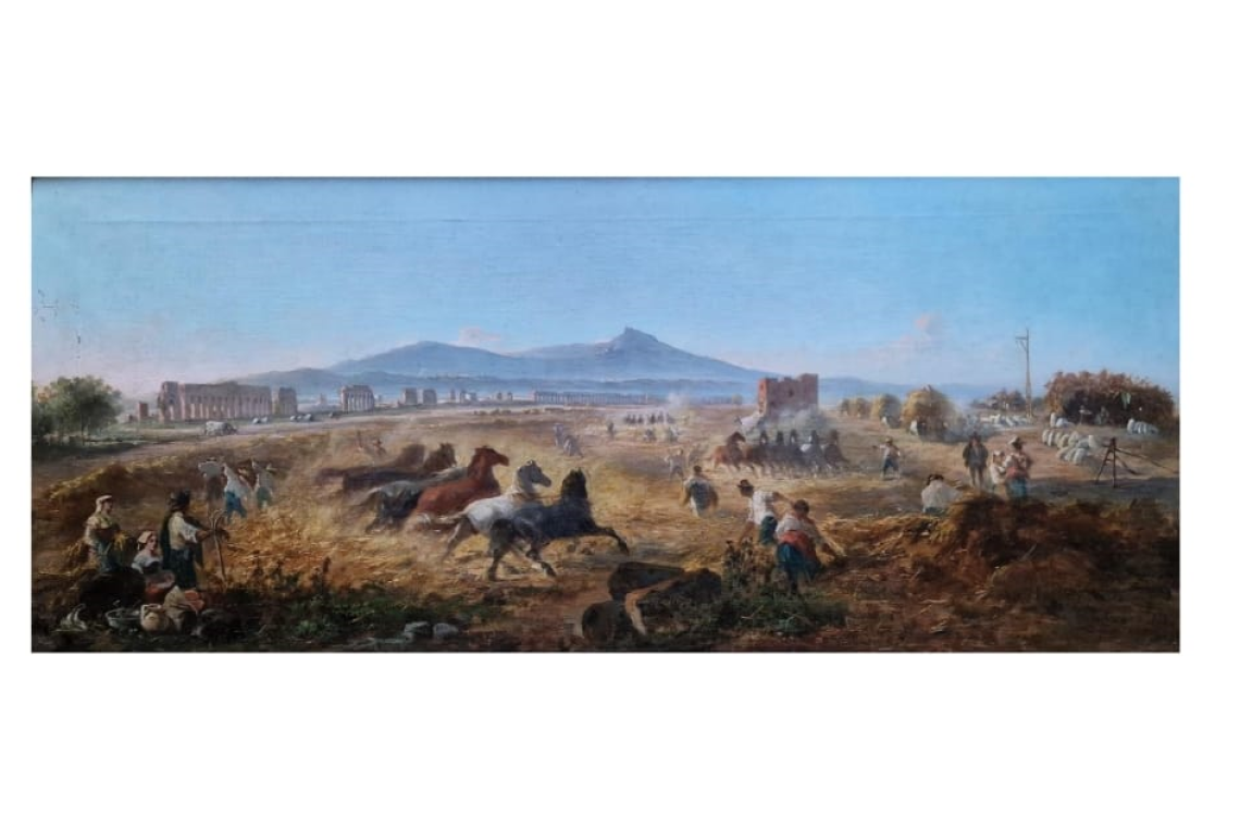 Ariccia, Palazzo Chigi - Roma e la sua campagna tra ‘700 e ‘800 Anesi / Caffi / Giovannini  4 novembre 2023 – 14 gennaio 2024