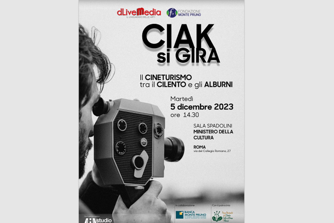 &quot;Ciak si gira!&quot;, il grande schermo incontra le meraviglie del Cilento e degli Alburni