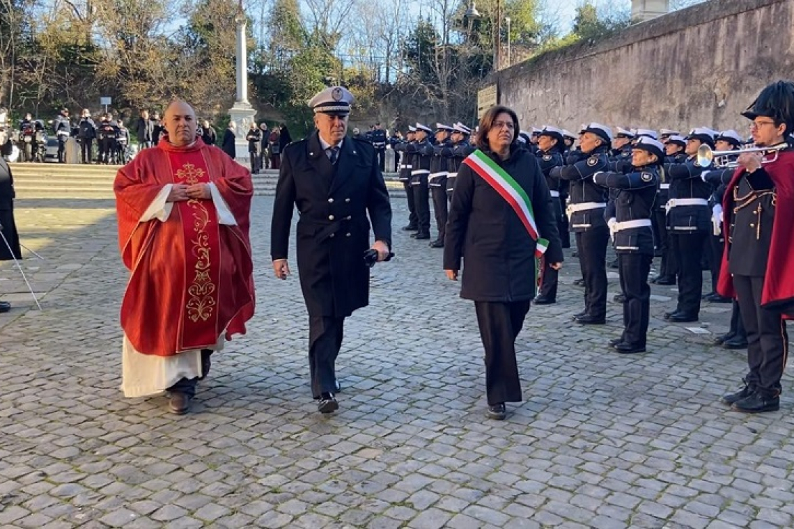 Celebrazioni della Polizia di Roma Capitale in onore di San Sebastiano