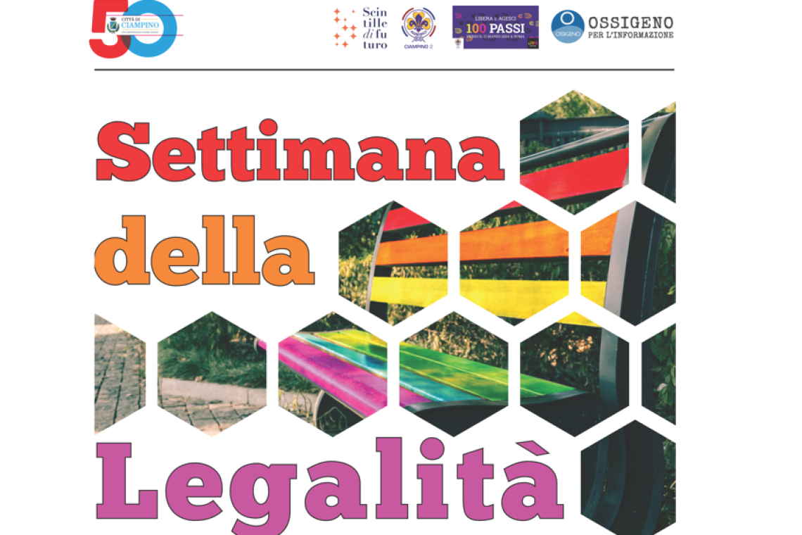 A Ciampino una Settimana della Legalità per dire NO a tutte le mafie