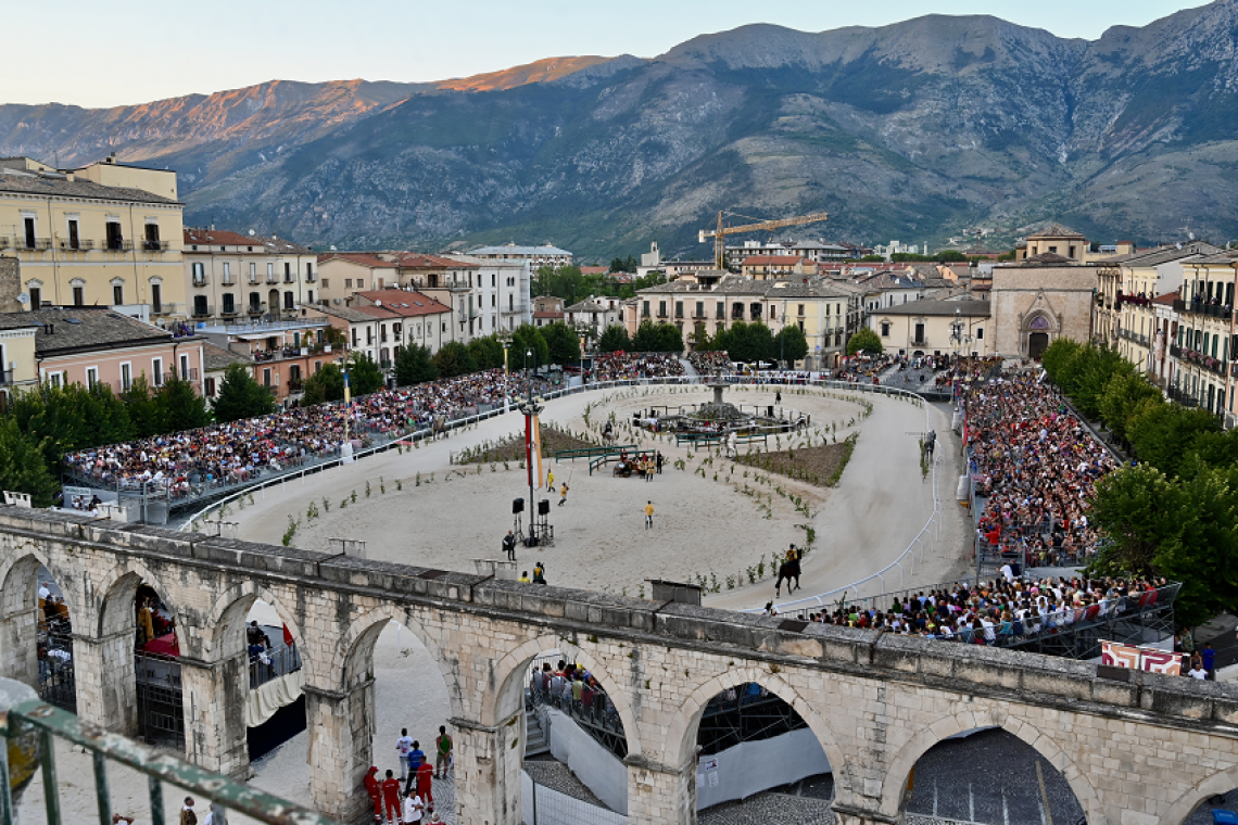 La Giostra Cavalleresca di Sulmona si presenta al Senato 