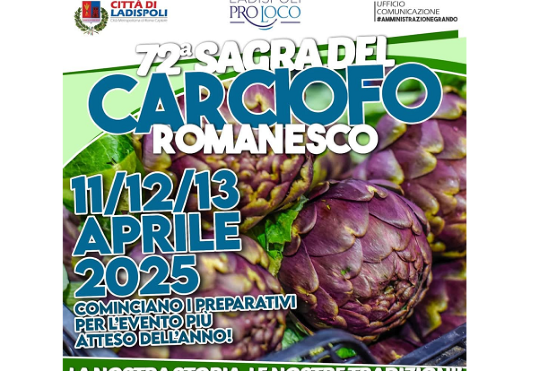 𝐒𝐚𝐠𝐫𝐚 𝐝𝐞𝐥 𝐂𝐚𝐫𝐜𝐢𝐨𝐟𝐨 𝐑𝐨𝐦𝐚𝐧𝐞𝐬𝐜𝐨: 𝐚𝐩𝐩𝐮𝐧𝐭𝐚𝐦𝐞𝐧𝐭𝐨 𝐥’𝟏𝟏, 𝟏𝟐 𝐞 𝟏𝟑 𝐚𝐩𝐫𝐢𝐥𝐞 𝟐𝟎𝟐𝟓.