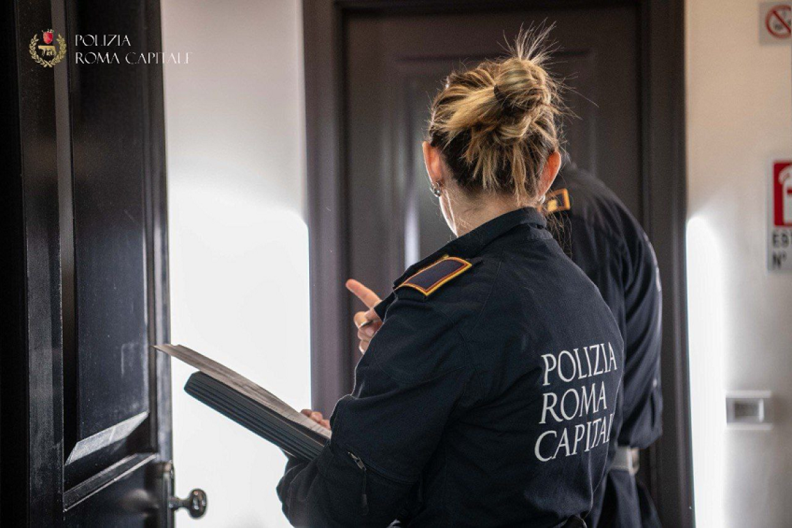 Attività ricettive: nel 2024 nella Capitale eseguiti 3500 controlli dalla Polizia Locale a contrasto dei fenomeni di abusivismo e per la lotta all'evasione del contributo di soggiorno 