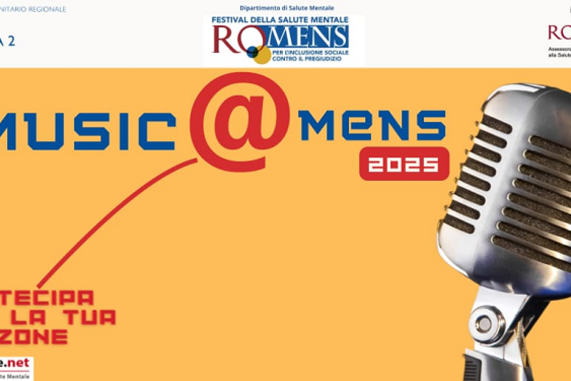 Torna Music@Mens, aperto il bando per canzoni inedite sulla salute mentale