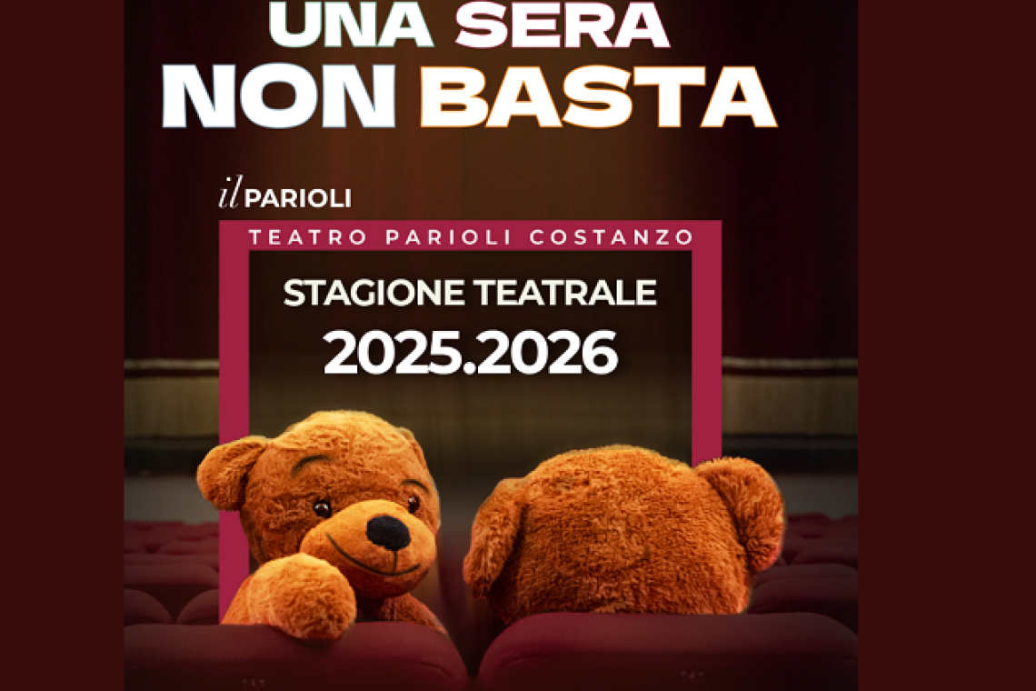 Presentata la quinta stagione del Teatro Parioli Costanzo: “Una sera non basta”