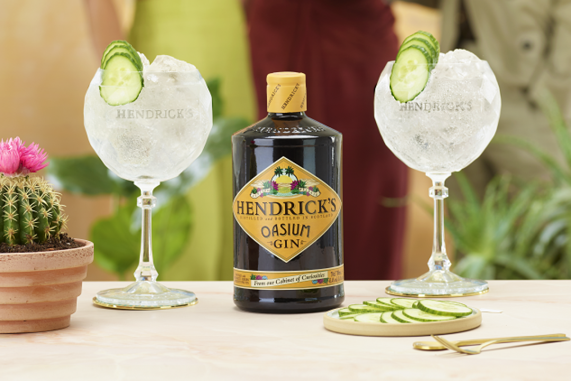 Nasce Hendrick’s OASIUM: un’oasi di freschezza nel mondo del gin