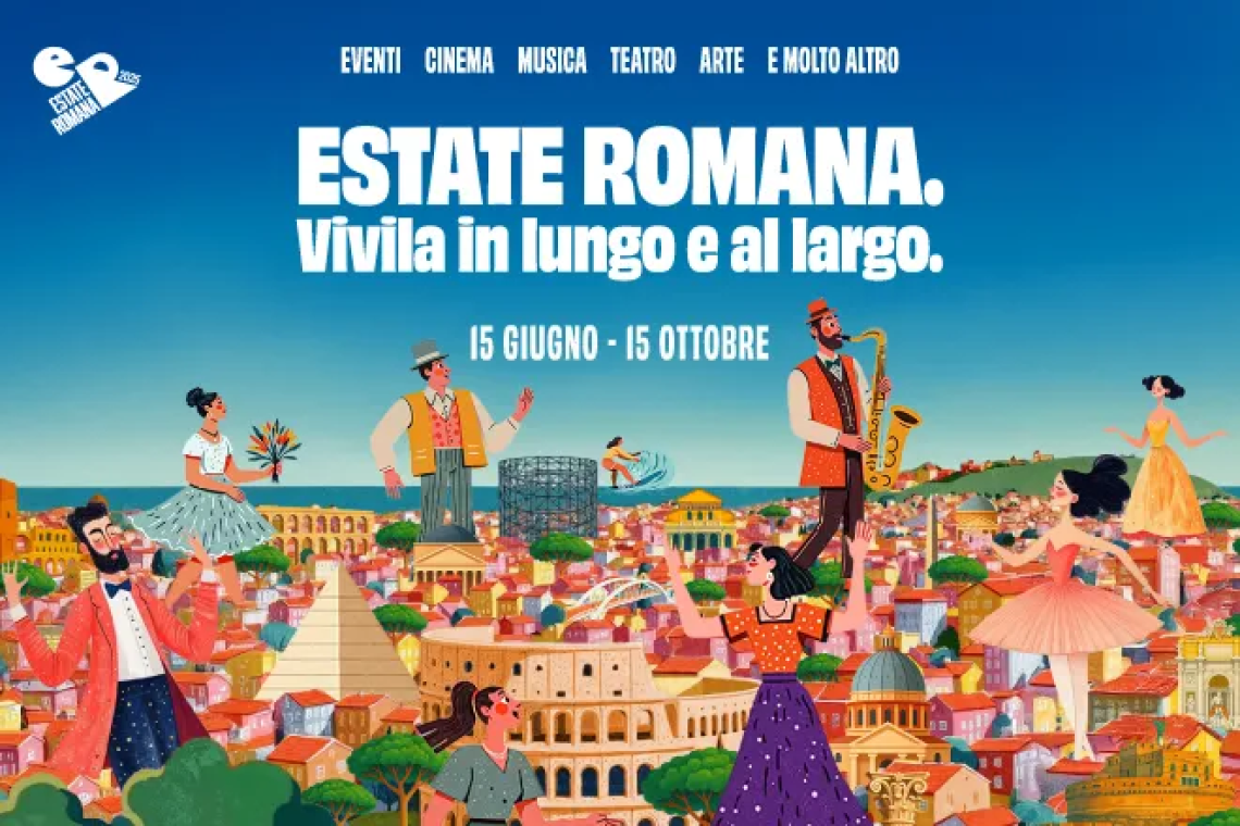 Roma in festa: un’estate all’insegna della cultura e della creatività diffusa