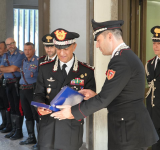 Roma - Il Comandante Generale dell’arma saluta e ringrazia i Carabinieri del radiomobile e della compagnia casilina