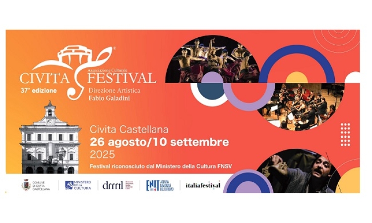 Il Civitafestival celebra la sua 37ª edizione con un cartellone che attraversa i linguaggi della musica, del teatro e della danza