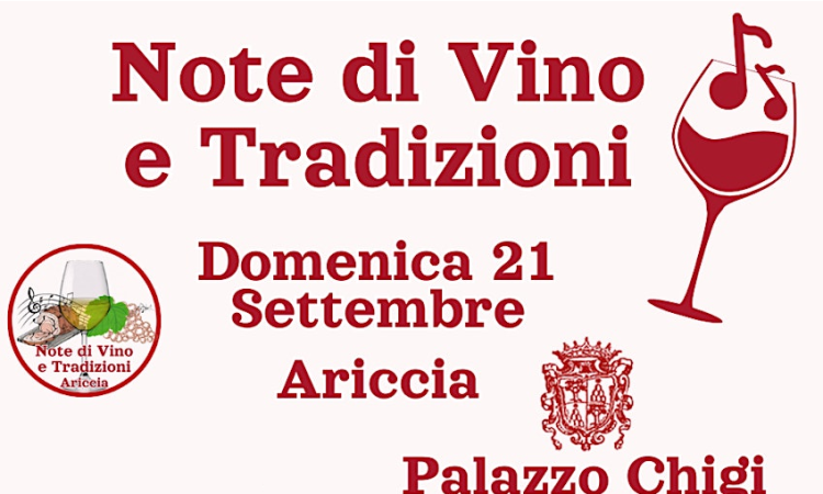 Ariccia brinda alla cultura: arriva la prima edizione di Note di Vino e Tradizioni