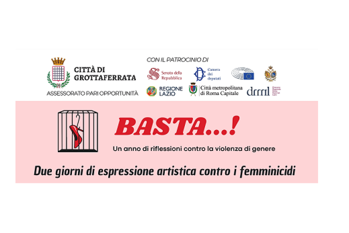 Grottaferrata dedica un intero weekend alla lotta contro la violenza di genere il 27 e il 28 settembre
