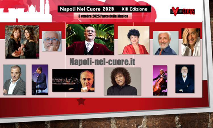Grandi ospiti all’Auditorium Parco della Musica Ennio Morricone per la 13a edizione della rassegna benefica “Napoli nel cuore”