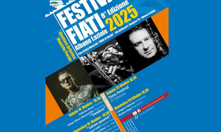 La musica è di casa ad Albano Laziale con l'8^ edizione del Festival Fiati
