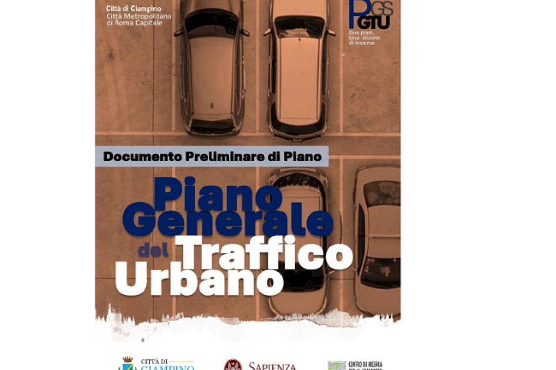 Ciampino, la Giunta approva il documento preliminare del Piano generale del traffico urbano
