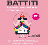 Teatro Furio Camillo – BATTITI - Rassegna Internazionale di Circo – Teatro dal 7 al 30 Novembre