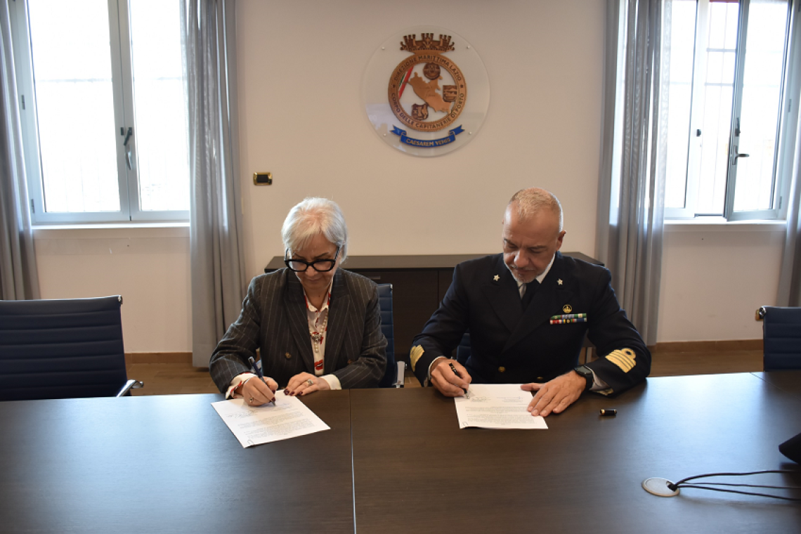 Formazione scuola-lavoro.  Avvio della Convenzione tra Capitaneria di Porto di Civitavecchia ed IISS “Stendhal-Calamatta”