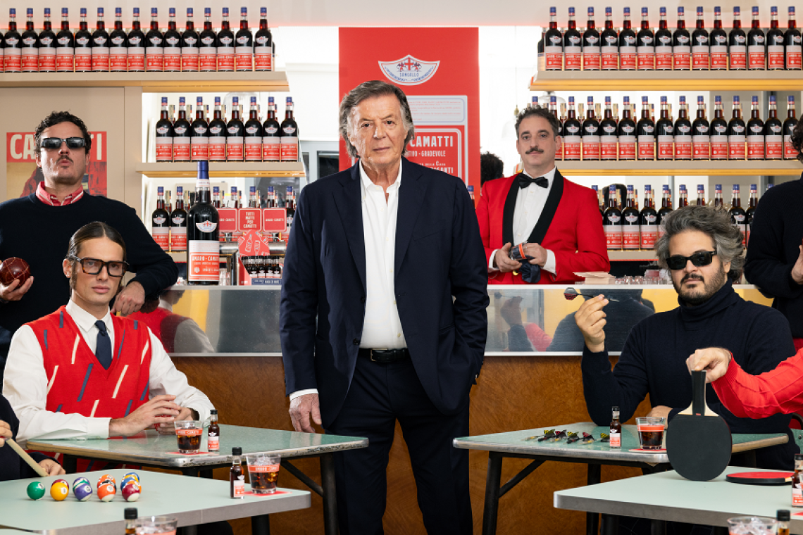 Tutti matti per Camatti. E da oggi anche Adriano Panatta.