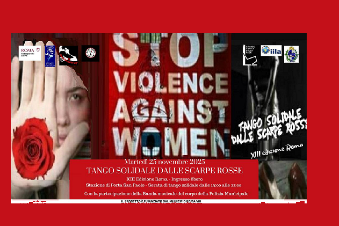 Roma: un tango per combattere la violenza contro le donne