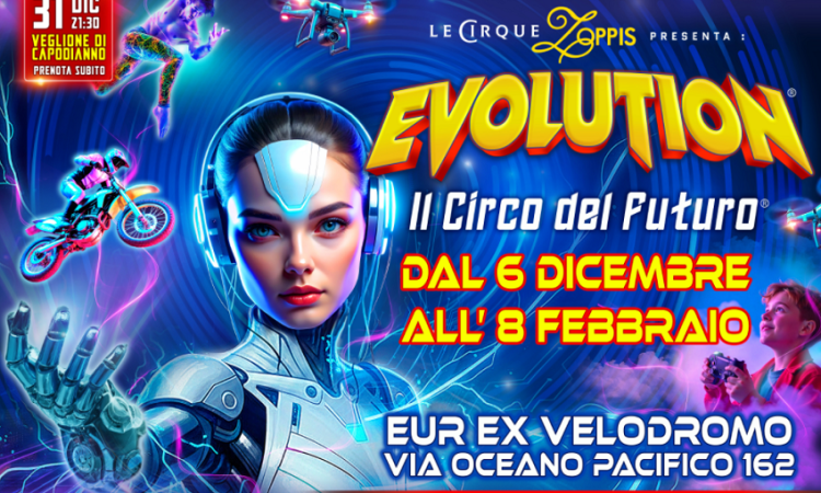 Arriva a Roma EVOLUTION, il circo del futuro che ha conquistato le Canarie