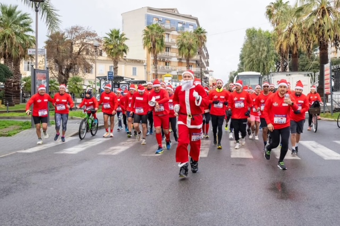 Ladispoli  - "Corsa di Natale" per l'ospedale Pediatrico Bambino Gesù sabato 13 dicembre