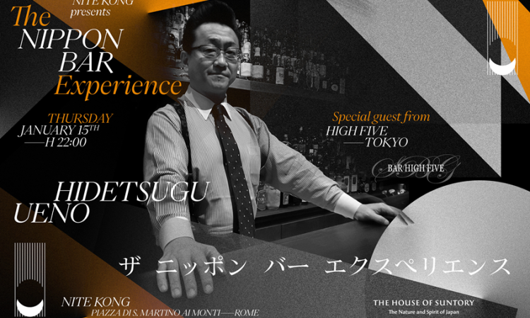 The Nippon Bar Experience: quarto appuntamento al Nite Kong con i Maestri del Bartending giapponese