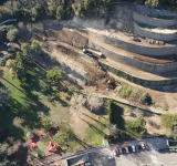 Municipio XIII, Segnalini: concluso l’intervento di messa in sicurezza frana via Moricca