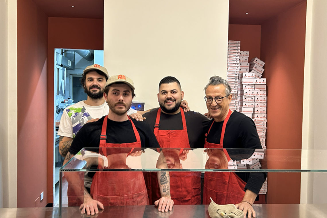 A Roma apre Pizza Baar: pizza, gelato e caffè in un nuovo bar contemporaneo a Monteverde