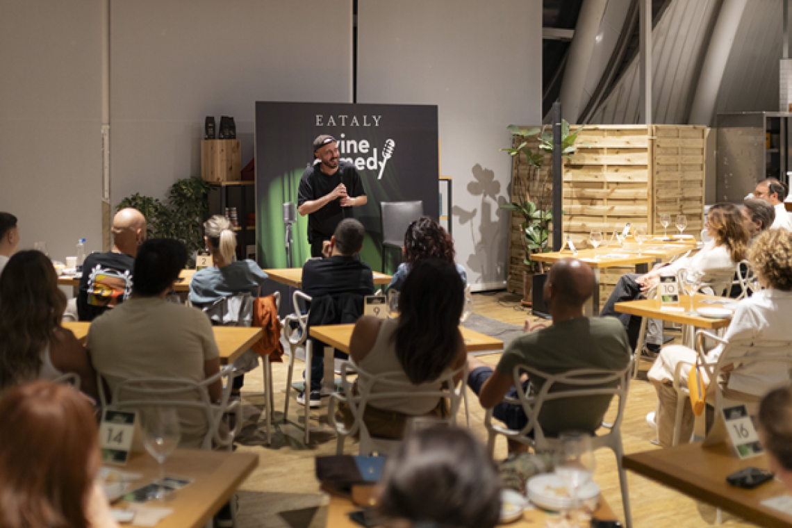 Wine&amp;Comedy a Eataly Roma : Horea Sas sarà il comedian di mercoledì 28 gennaio