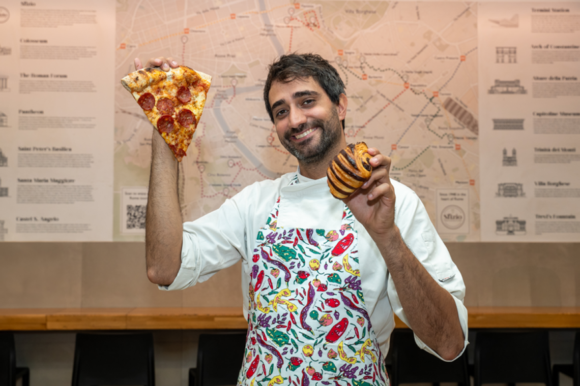Sfizio, a Roma la pizza New York Style più italiana di sempre