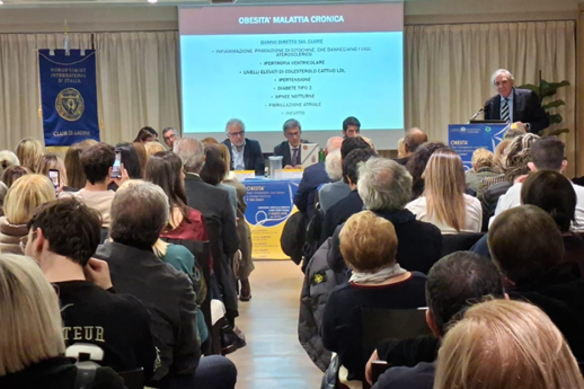 Obesità, prevenzione e nuove terapie: esperti e istituzioni a confronto a Latina