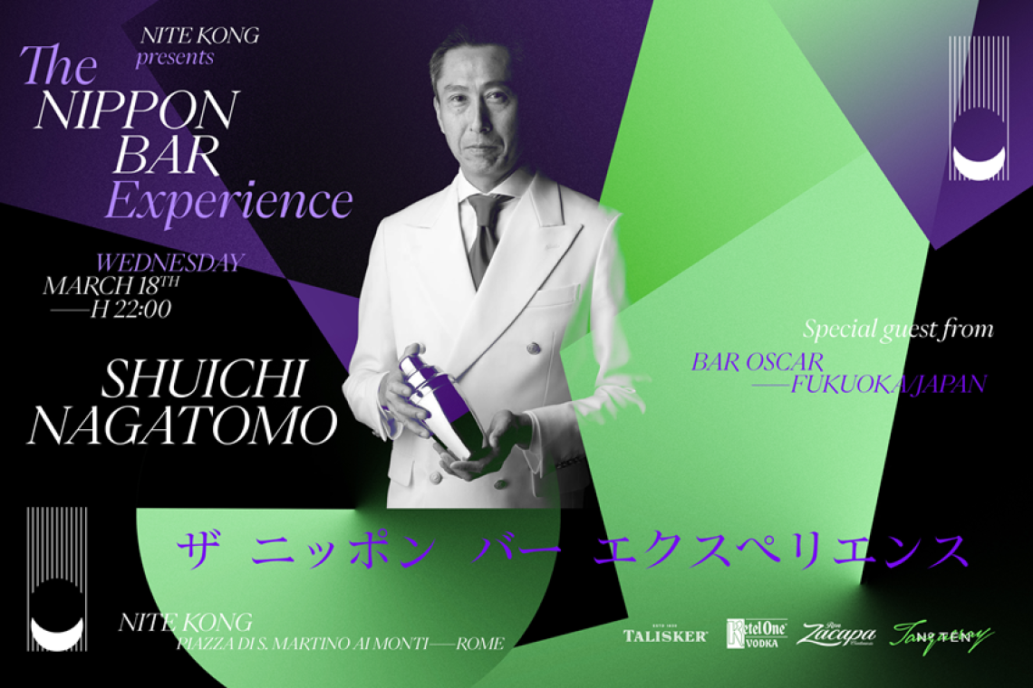 The Nippon Bar Experience: sesto appuntamento al Nite Kong con i Maestri del Bartending giapponese