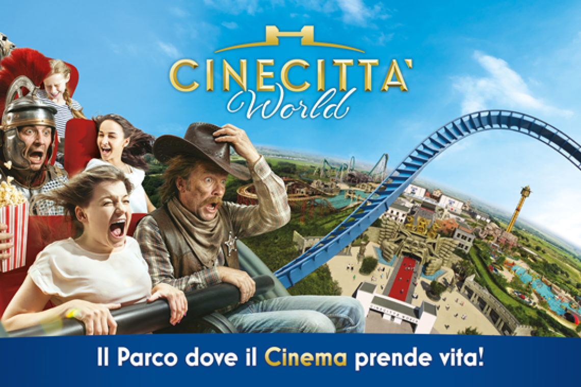 Cinecittà World: la stagione 2026 riapre nel segno del cinema tra nuovi show, eventi e il Bud Spencer Tribute