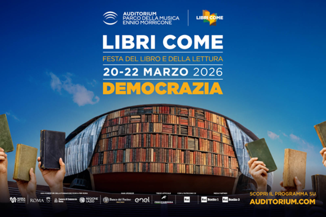 Al via la prima giornata di Libri Come. Festa del Libro e della Lettura