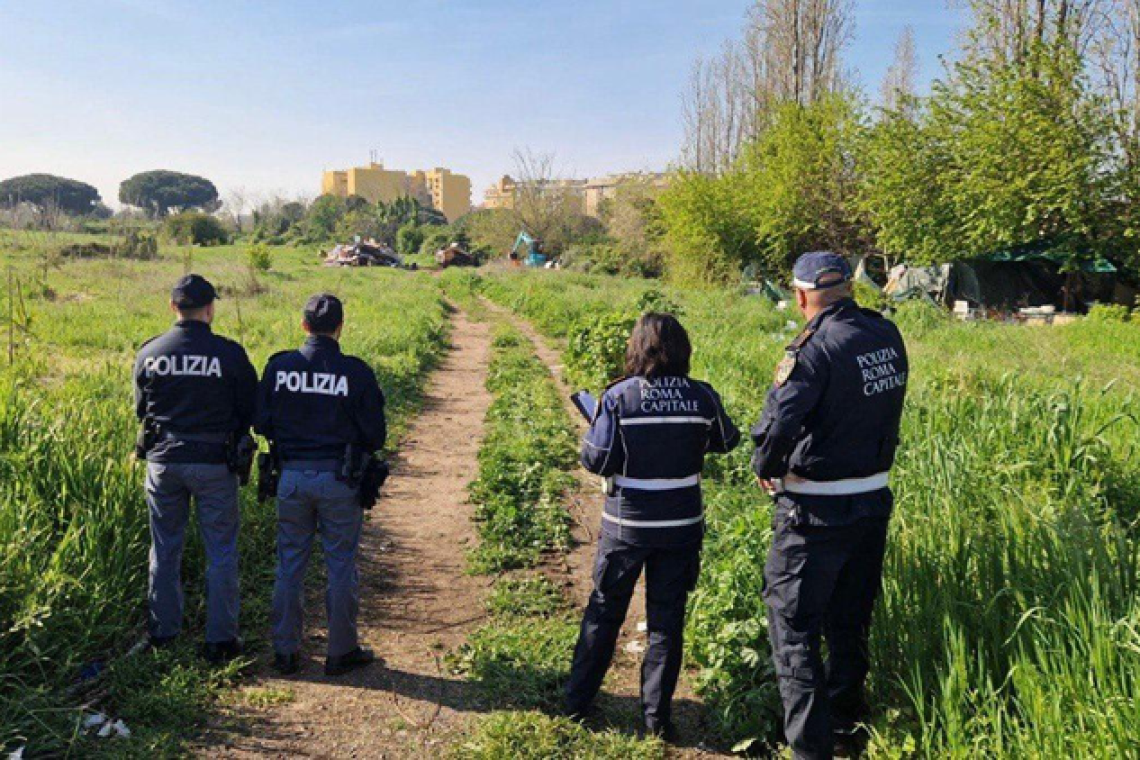 Operazione decoro urbano al Prenestino: azione congiunta di Polizia Locale e Polizia di Stato. Rimosso insediamento abusivo.