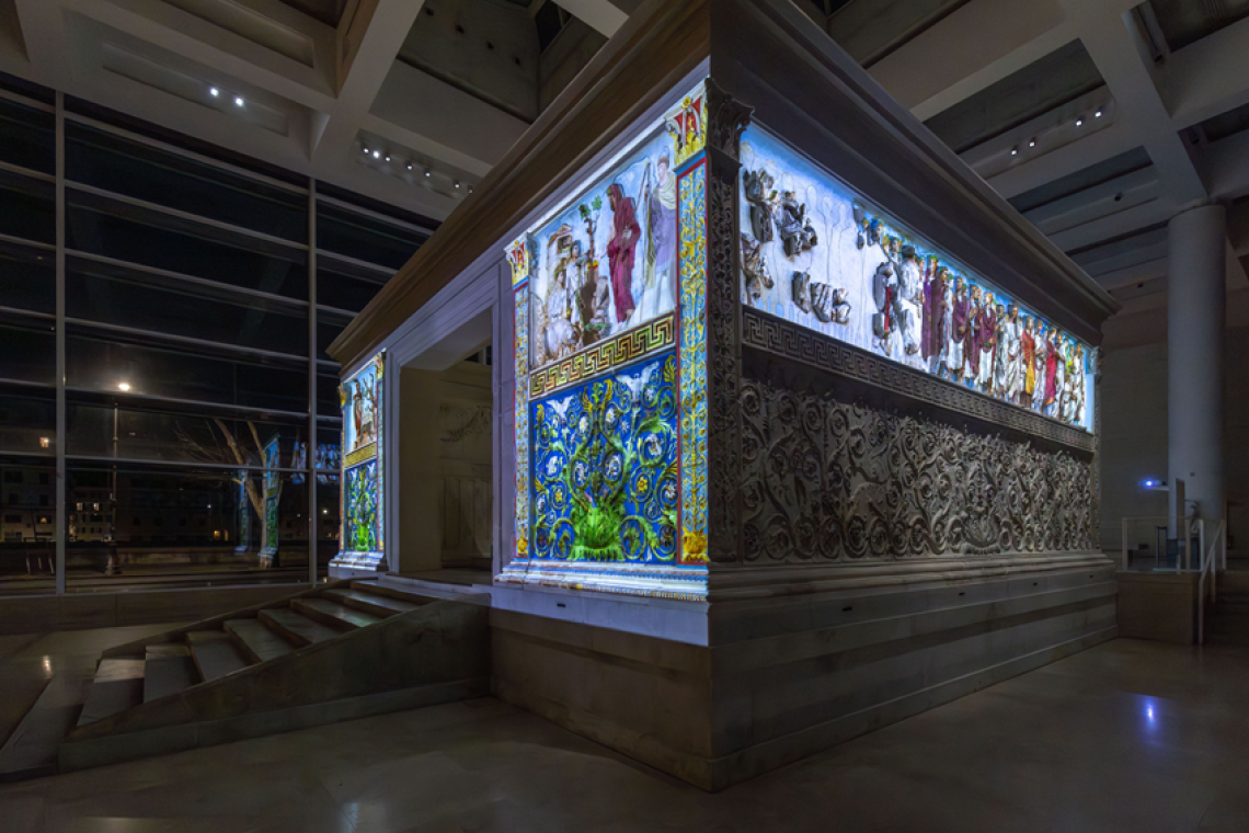 Dal 27 marzo 2026 al via il nuovo e coinvolgente racconto dell’Ara Pacis. 