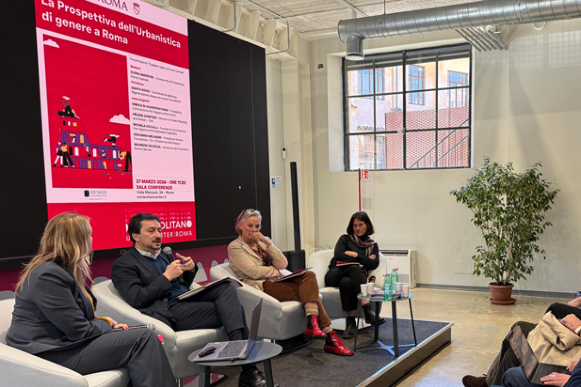 Roma Capitale sceglie l’urbanistica di genere in dialogo con le grandi città europee