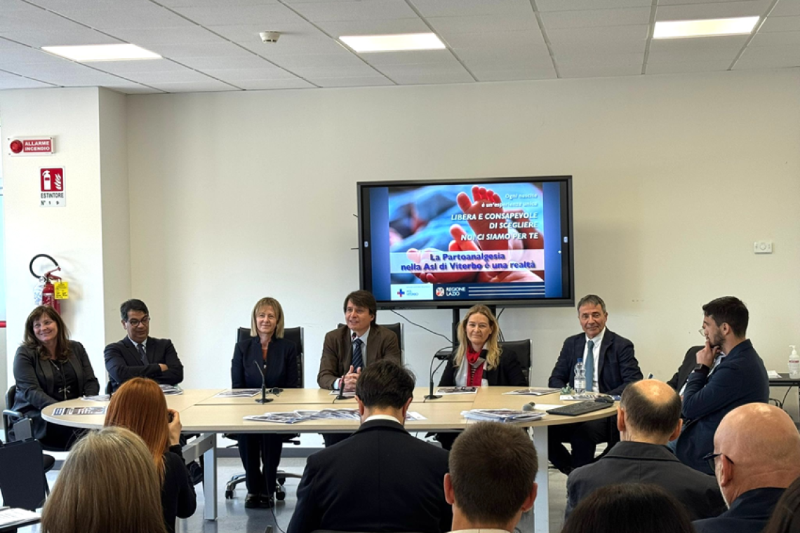 Al via da oggi la Partoanalgesia nella Asl di Viterbo