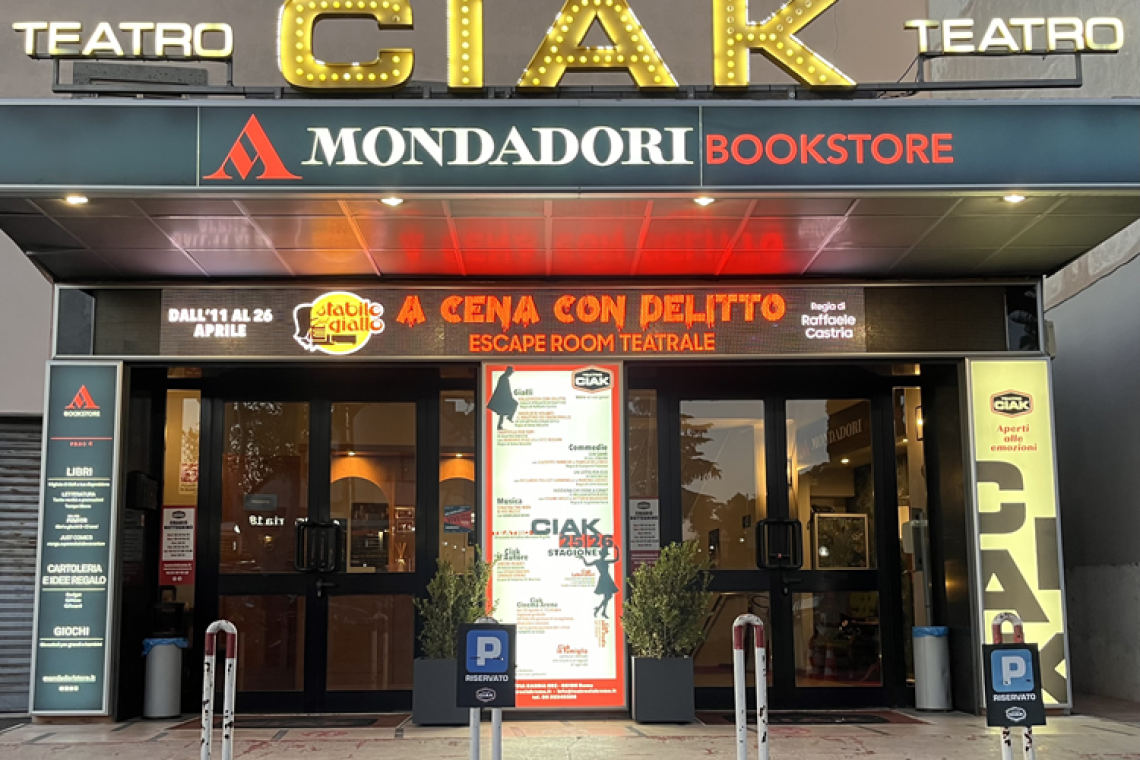 Mondadori store inaugura una nuova libreria al Teatro Ciak di Roma