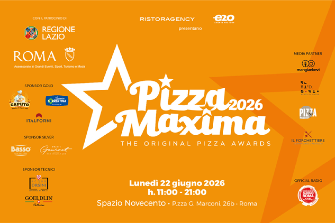 Pizza Maxima 2026, svelate le 150 nomination degli “Oscar” della pizza italiana