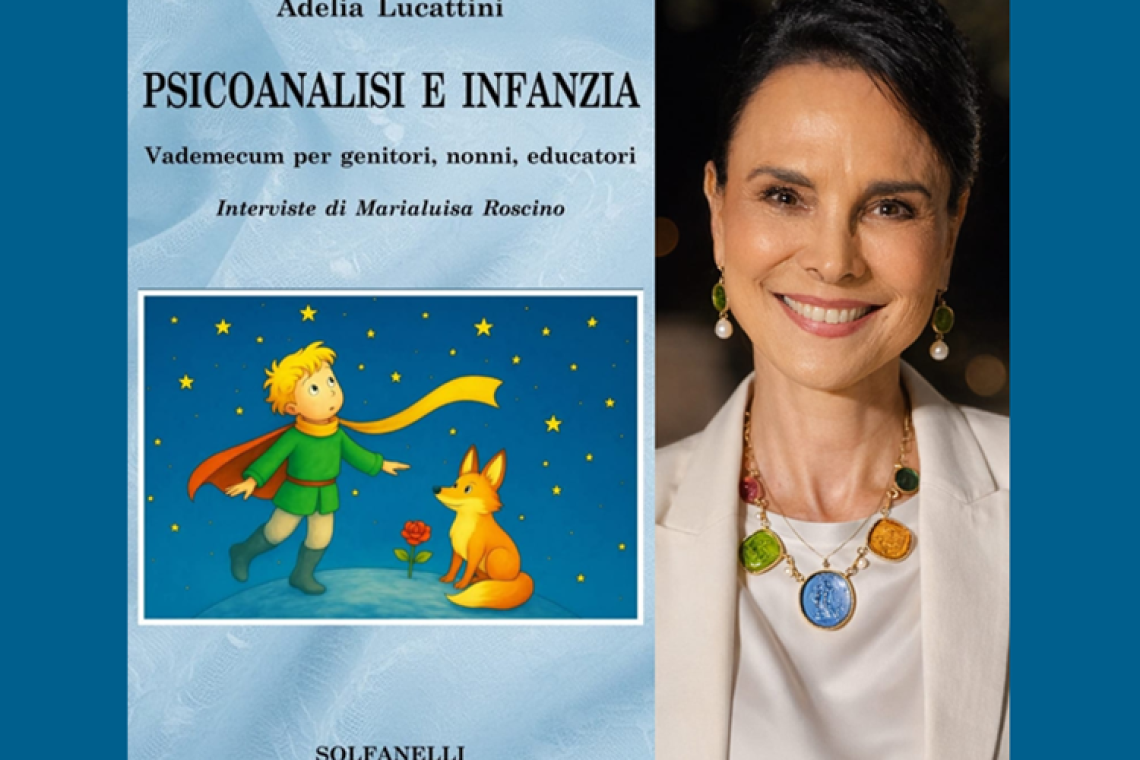 Adelia Lucattini al Salone Internazionale del Libro di Torino 2026 con il volume "Psicoanalisi e Infanzia. Vademecum per genitori, figli, educatori"