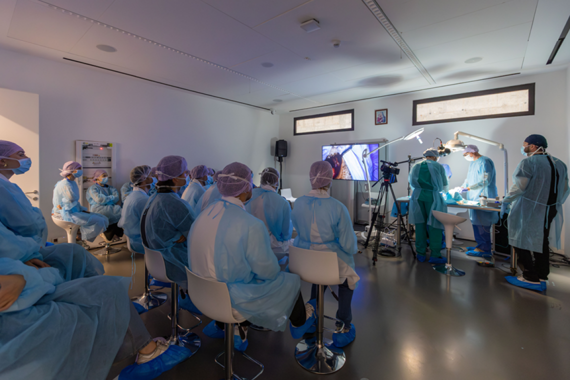 Primo Anatomy Lab odontoiatrico all'Università Campus Bio-Medico di Roma