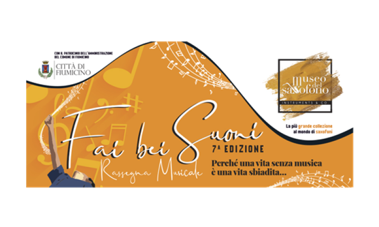 Fai bei suoni 2026 - VII edizione della rassegna estiva del Museo del Saxofono di Fiumicino
