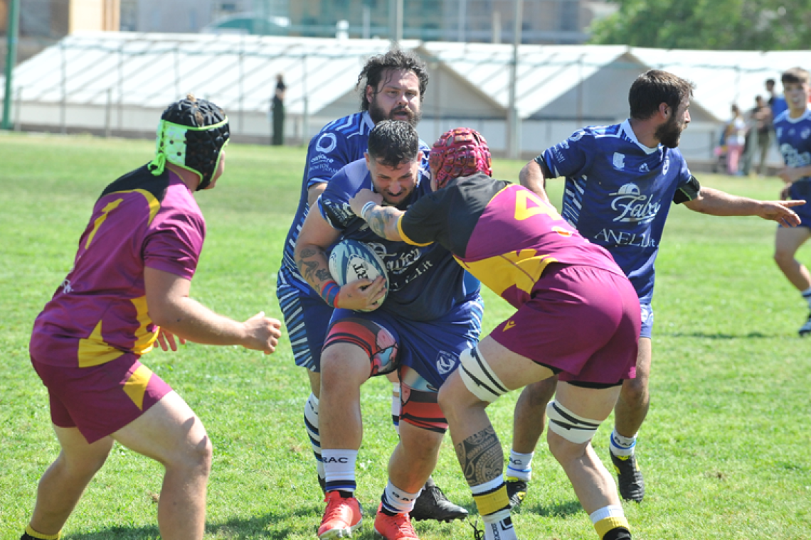 Rugby Anzio Club  : L'Anzio sfiora l'impresa contro le Fiamme Oro e chiude al sesto posto