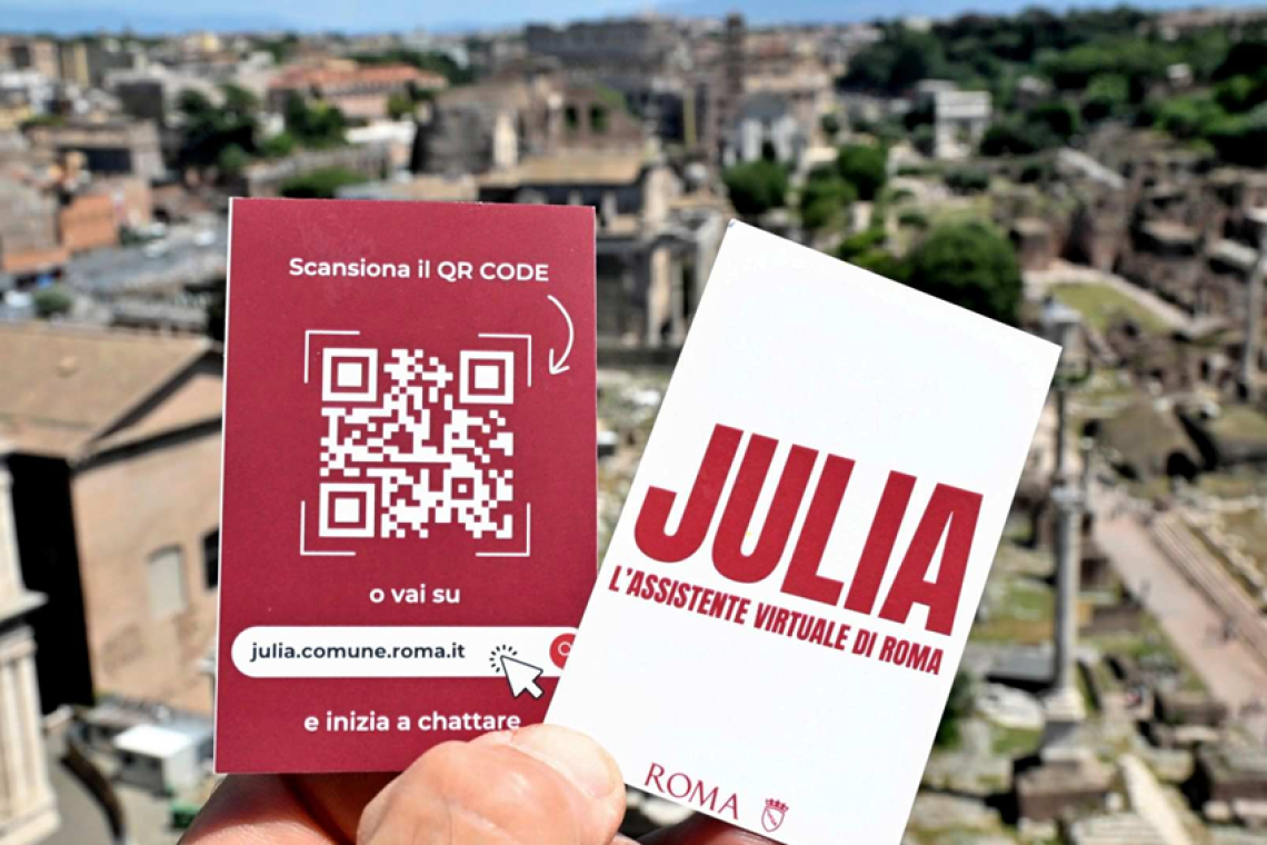 Julia l’assistente virtuale di Roma capitale sbarca sul portale istituzionale per orientare e guidare gli utenti e per semplificare l’accesso ai servizi