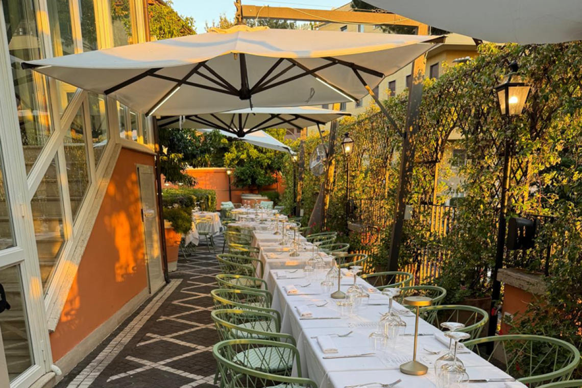 Ai Parioli nasce la terrazza di Forma Restaurant: il nuovo indirizzo estivo nascosto dentro l’Hotel degli Aranci