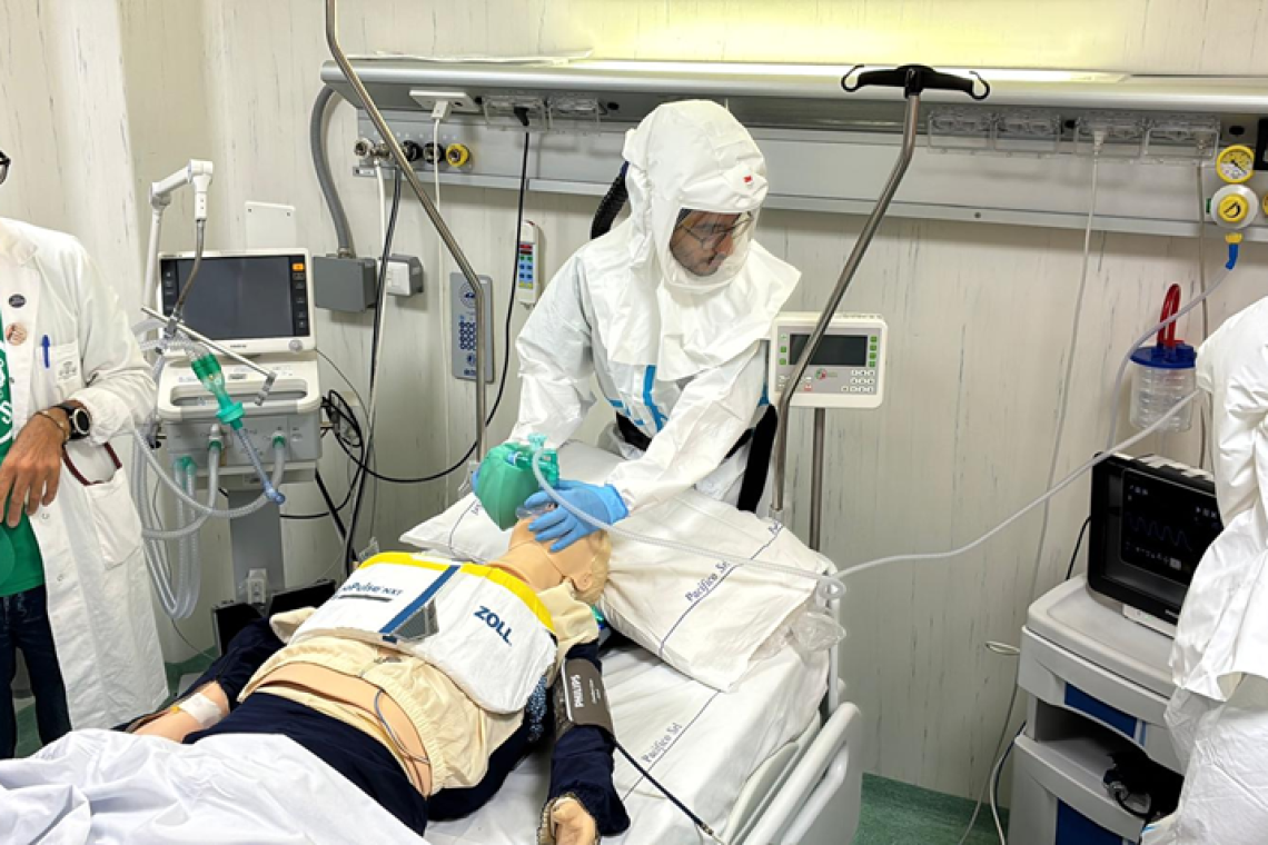 Emergenze infettive, alto isolamento e biocontenimento, Spallanzani e Aeronautica Militare unite nella formazione