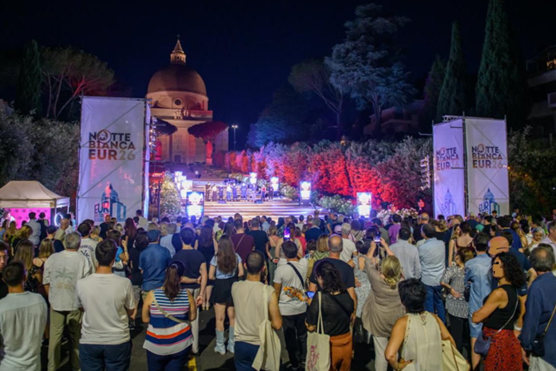 L’Eur dà il benvenuto all’estate: 70.000 persone alla quinta edizione della Notte Bianca
