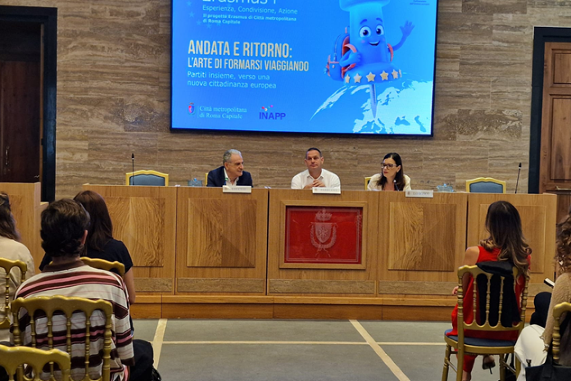 Formazione professionale, successo per il primo Erasmus+ della Città metropolitana di Roma